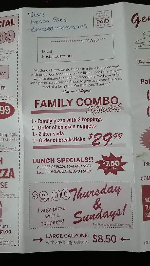 Genoa Pizza
