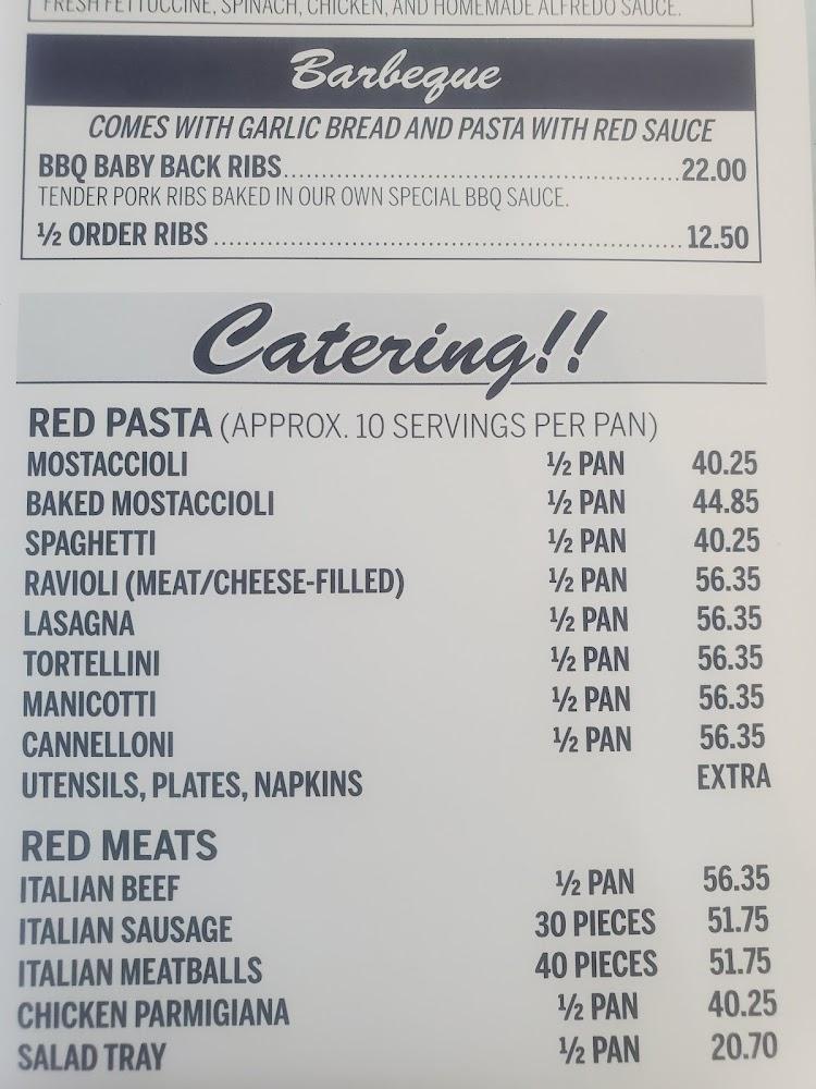 Genoa Pizza Menu image 1