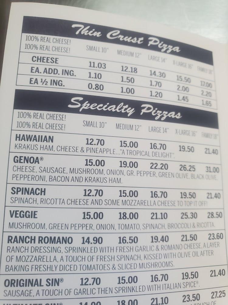 Genoa Pizza Menu image 4
